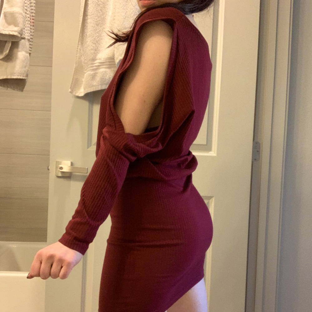 Shein off the shoulder mini